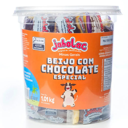 Beijo com chocolate especial Pote 1,01Kg
