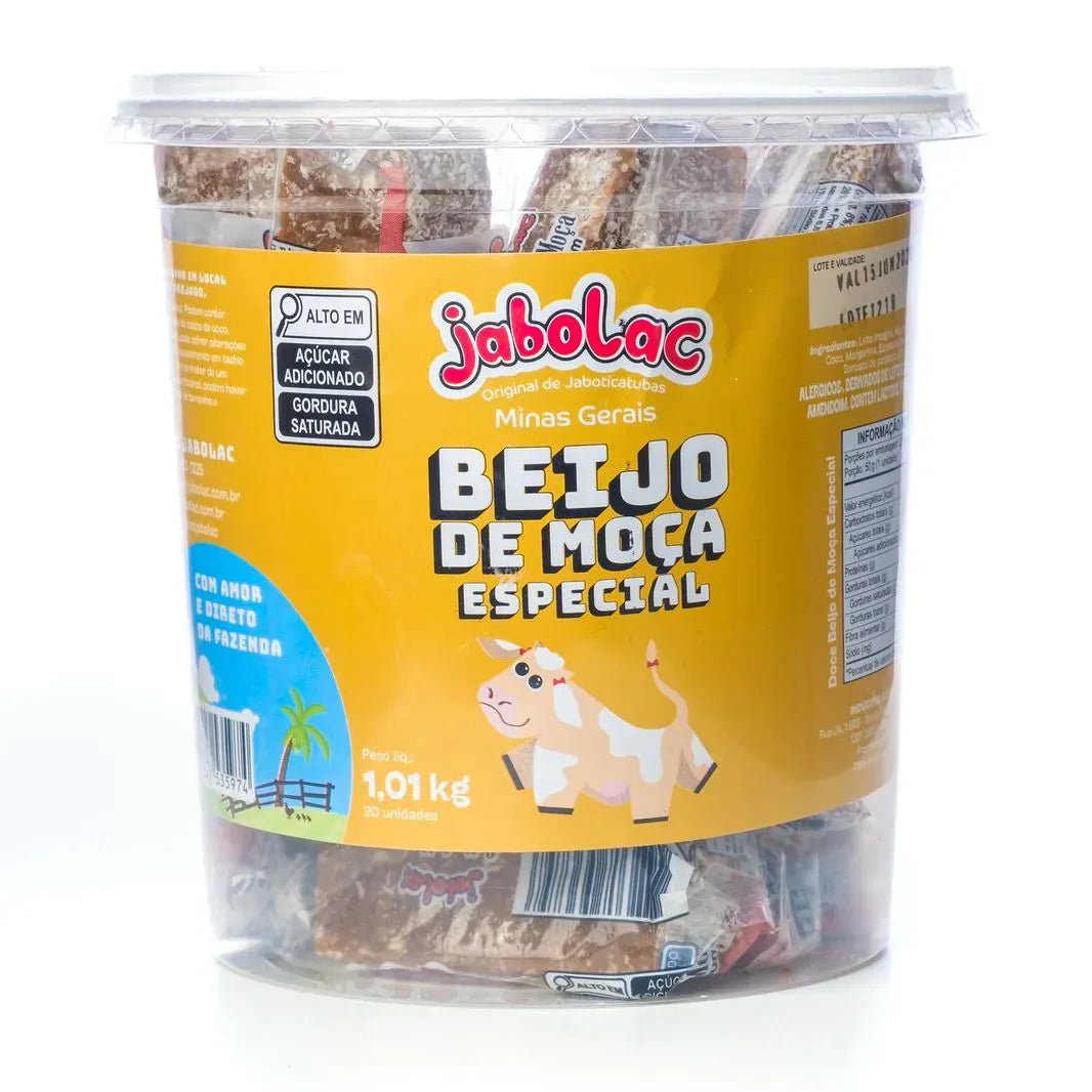 Beijo de moça especial Pote 1,01Kg