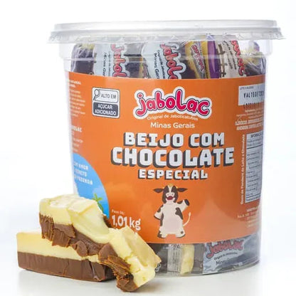 Beijo com chocolate especial Pote 1,01Kg