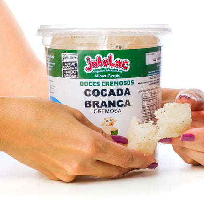 Cocada branca cremosa Pote 1,01Kg