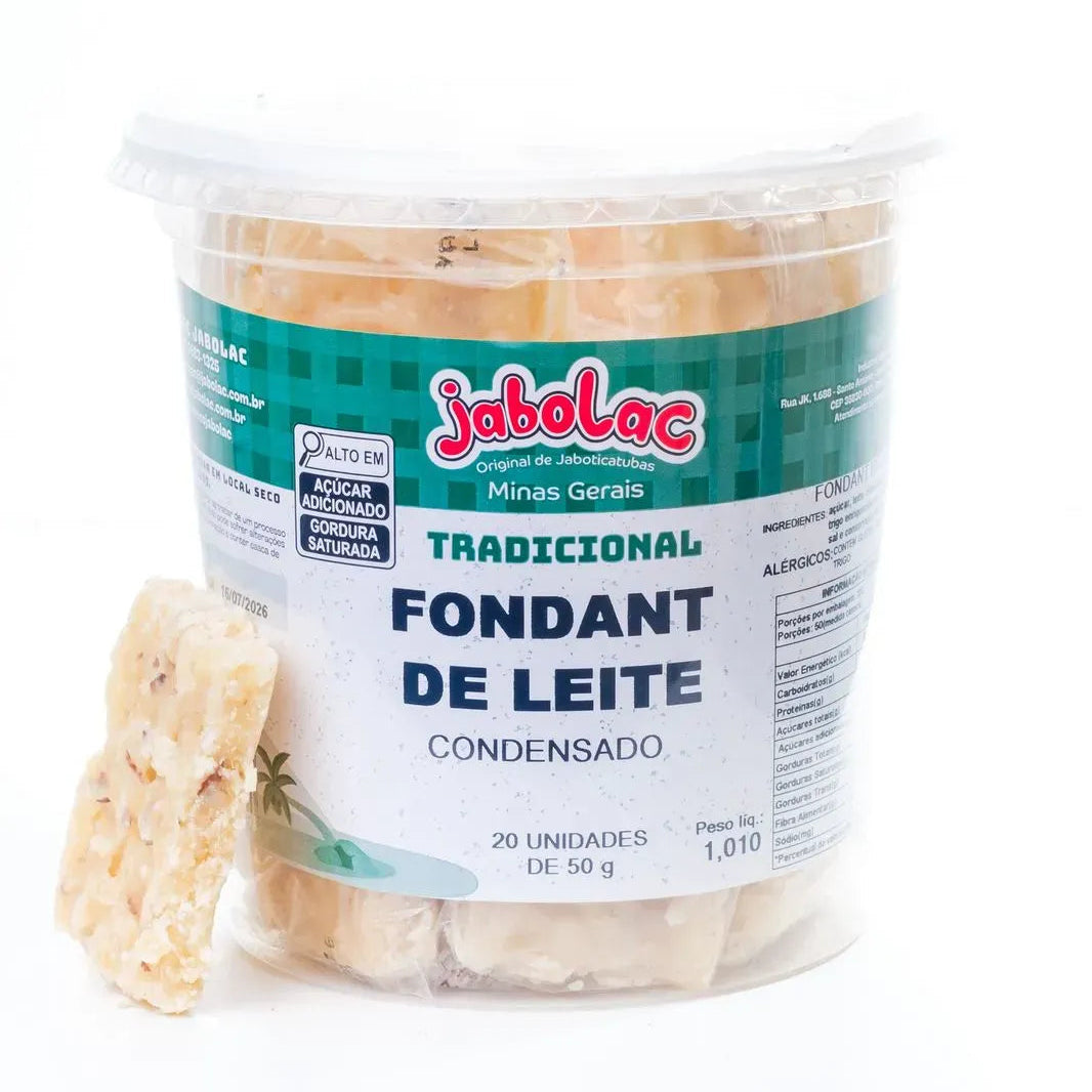 Fondant sabor leite condensado Pote 1,01Kg