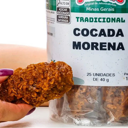 Cocada morena pingada Pote 1,01Kg